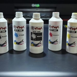 Direct To Film (DTF) Ink Set CMYK+W