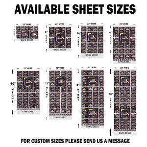 DTF Gang Sheet Upload