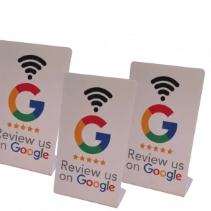 NFC GOOGLE REVIEW STAND